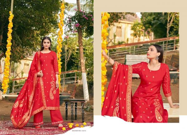 Kalaroop Laavanya Jacquard Designer Readymade Suit 